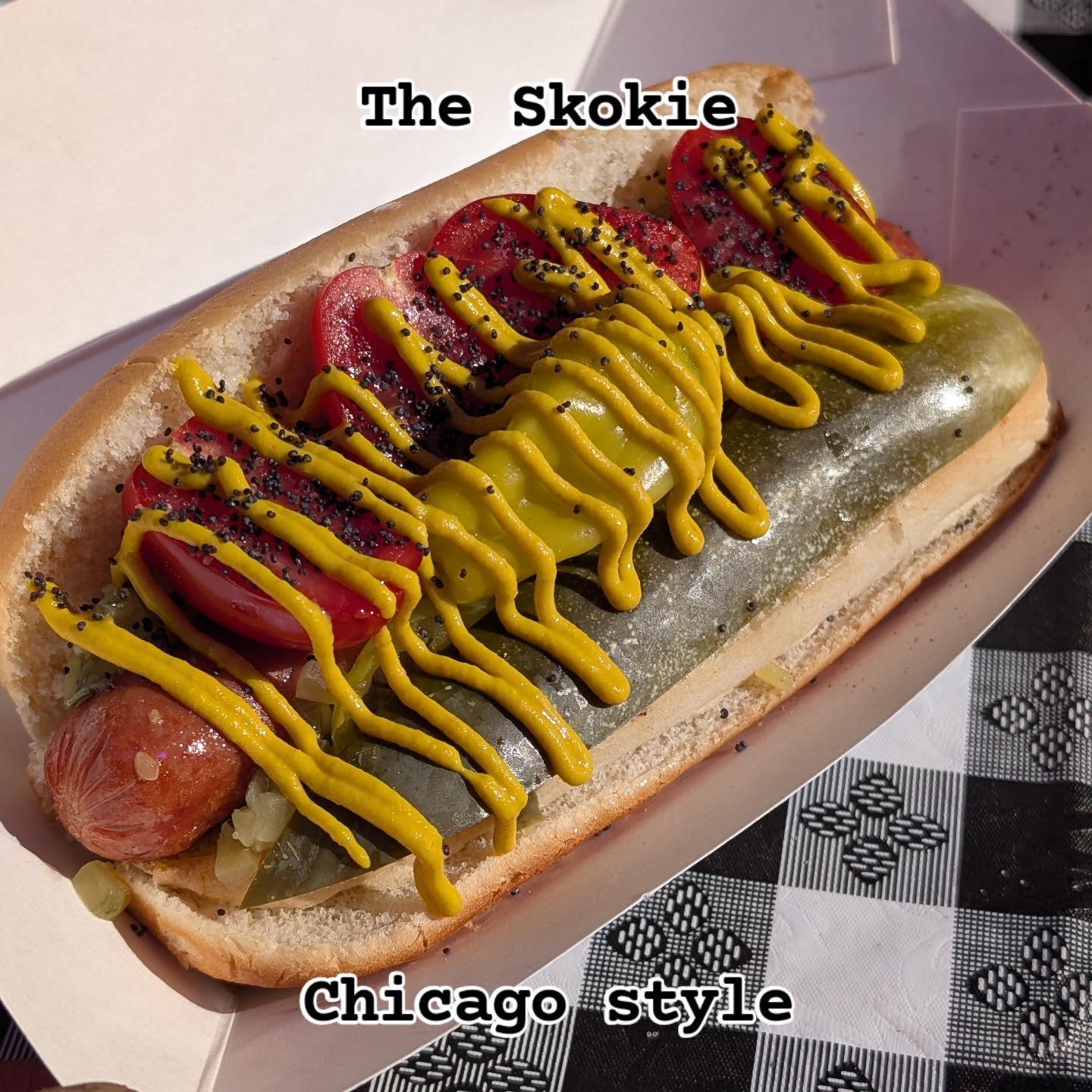 The Skokie: our version of the Chicago classic. #hotdogs