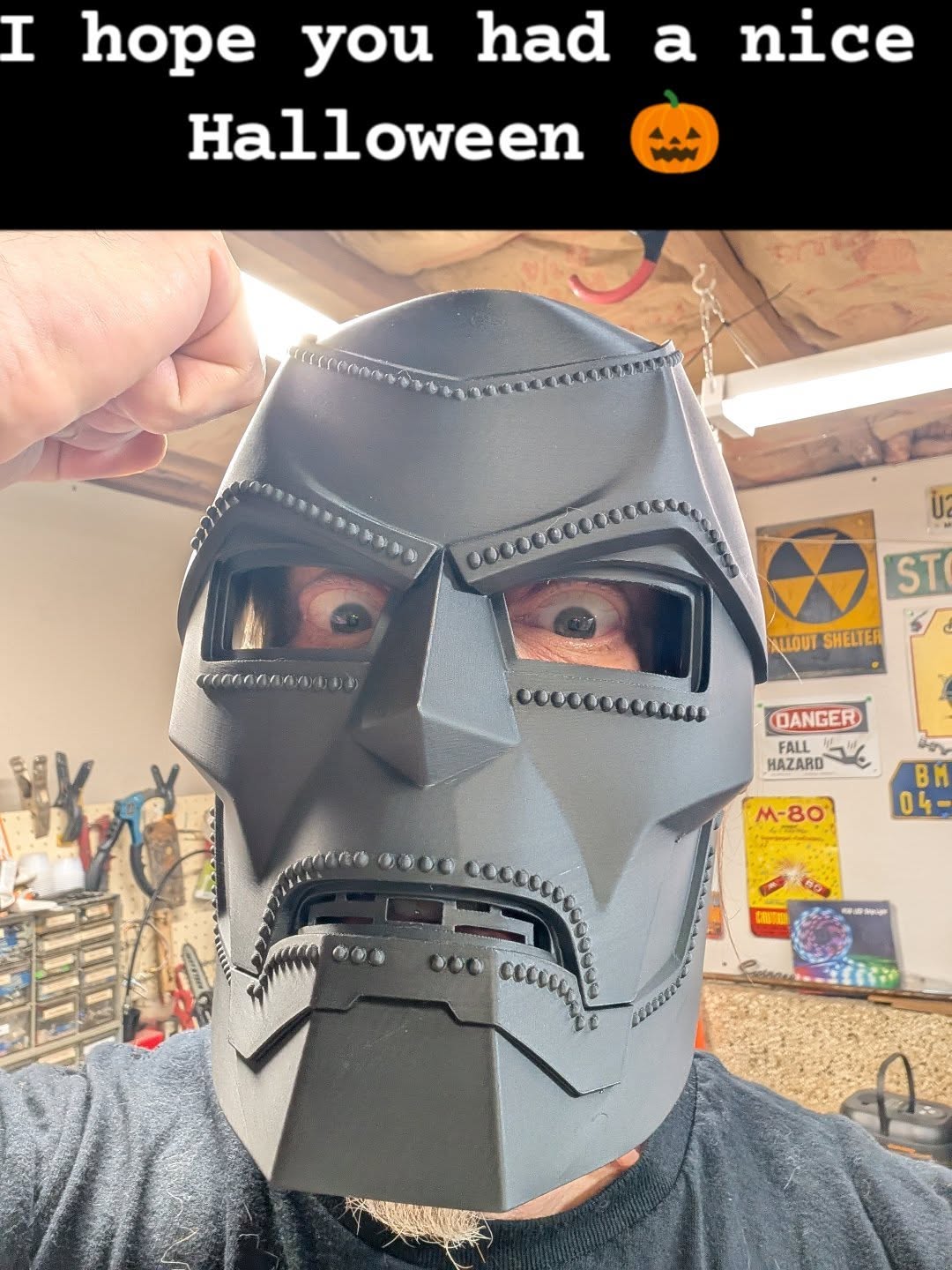 I hope everyone had a nice Halloween. I miss you already.